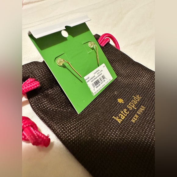 New ✨ Kate Spade Lilac Cluster Crawler Earrings - Picture 3 of 3